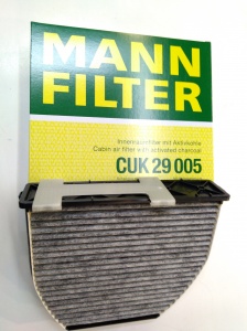 Фильтр салона угольный MANN-FILTER CUK29005