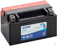Аккумулятор EXIDE ETX9-BS (12V/8Ah) (YTX9-BS)