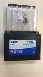 Аккумулятор EXIDE ETX24HL-BS