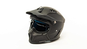 Шлем мото мотард GTX 690 (S) #7 SOLID MATT BLACK