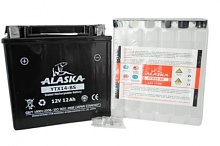 Аккумультор ALASKA YTX14-BS 12V12Ah