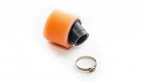 Фильтр возд. нулевик #2 (d=38mm) поролон оранжевый