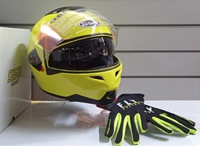 Шлем (модуляр) GSB G-339 Fluo Yellow, XL