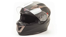 Шлем мото HIZER 529 (L) matte-black