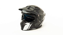 Шлем мото мотард GTX 690 (S) #1 BLACK/BLACK WHITE