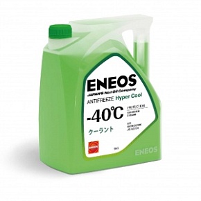 Антифриз ENEOS Antifreeze Hyper Cool -40°C (green) 5кг