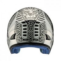 Шлем (открытый) MICHIRU MO 120 Twister Silver (Размер M)