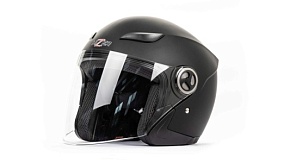 Шлем мото открытый HIZER 219 (M) #2 matte-black