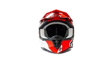 Шлем мото кроссовый GTX 633 (L) #10 RED