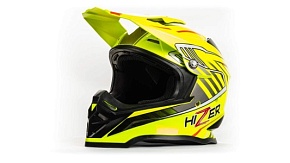 Шлем мото HIZER B6197 (L) #2 yellow