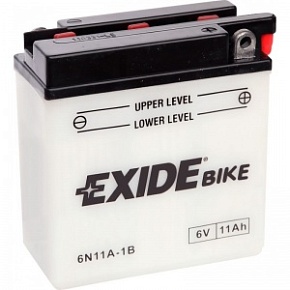 Аккумулятор EXIDE 6N11A-1B 12V11Ah95A(EN)