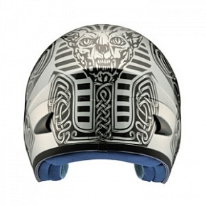 Шлем (открытый) MICHIRU MO 120 Twister Silver (Размер M)