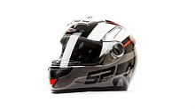 Шлем мото HIZER 523 (M) #3 black