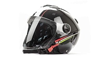 Шлем мото HIZER 217 (M) #2 black