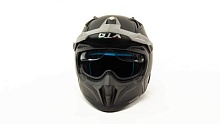 Шлем мото мотард GTX 690 (M) #7 SOLID MATT BLACK
