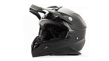 Шлем мото HIZER 615 (L) #2 matt black