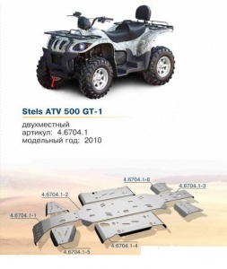 Защита Rival Stels ATV 500 GT-1