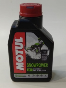 Моторное масло полусинтетическое MOTUL Snowpower 2T (1л) 105887