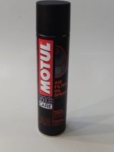 Масло для пропитки воздушных фильтров MOTUL A2 Air Filter Oil Spray (0,4л) 102986