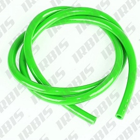 Шланг бензиновый 4,5х8,5, 1м, силиконовый (цв. зеленый)
