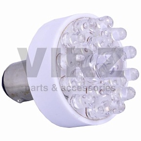 Лампа Т25 (P21/5W) (стоп-сигнал, двухконт.) 19 LED белый
