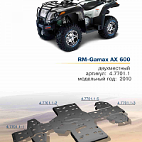 Защита для квадроцикла Rival RM Gamax AX 600