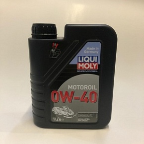Моторное масло синтетическое LIQUI MOLY Snowmobil Motoroil 0W-40 (1л)